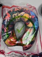 CS359/2024 COLORFUL FABRIC NECK PILLOW
